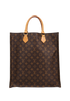 Sac Plat, &pound;750, Handbags, Brown, Canvas, Back view